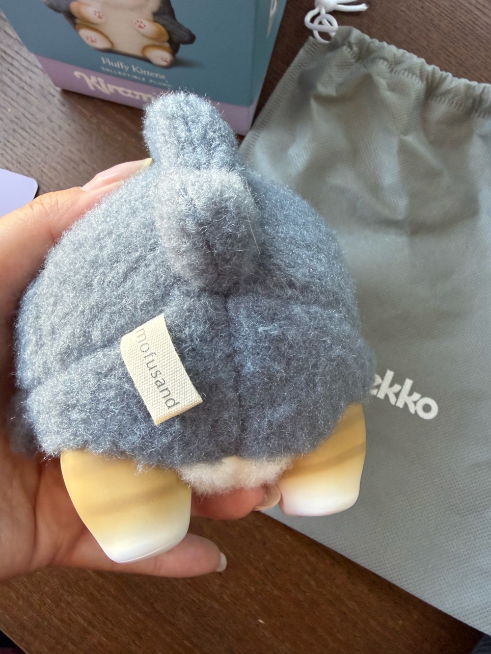 Mofusand Kiramekko Fluffy Kittens Series Plush Pendant Blind Box - Shark - Picture 5 of 16